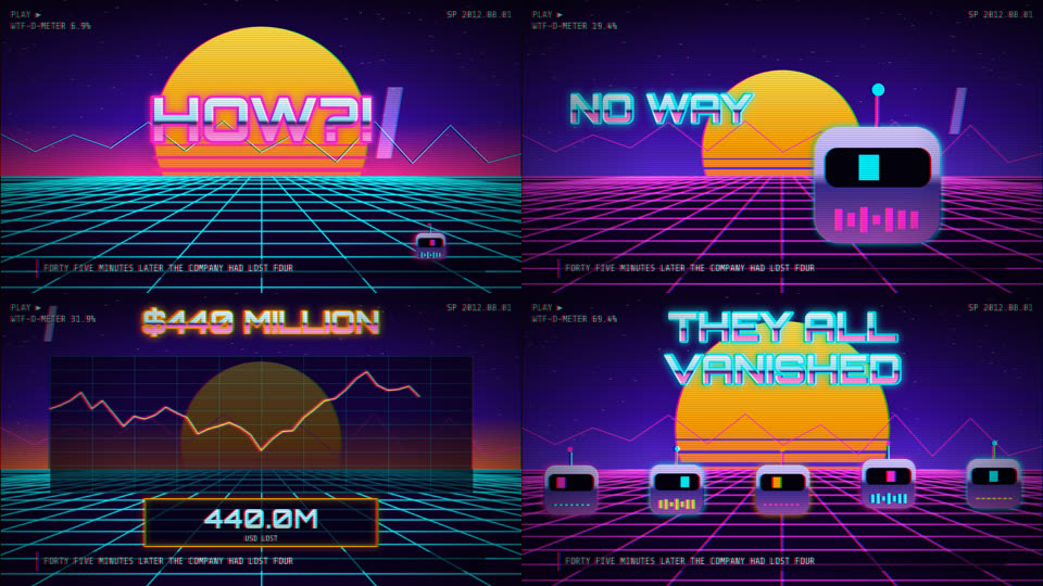 Synthwave VHS preview